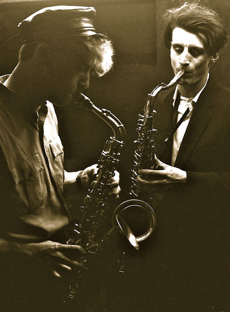 John and Klive (ITN) Saxophone 1984